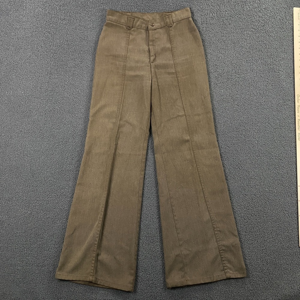 VTG Levi's Asterisks Pants Womens 26x29 Flare High Rise Bare Back Western Jeans